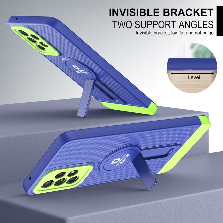 Samsung Galaxy A23 Case With Small Tail Holder - Blue Green