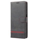 Samsung Galaxy A24 4G Case Classic Secure Magnetic Flip Wallet - Black