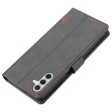 Samsung Galaxy A24 4G Case Classic Secure Magnetic Flip Wallet - Black