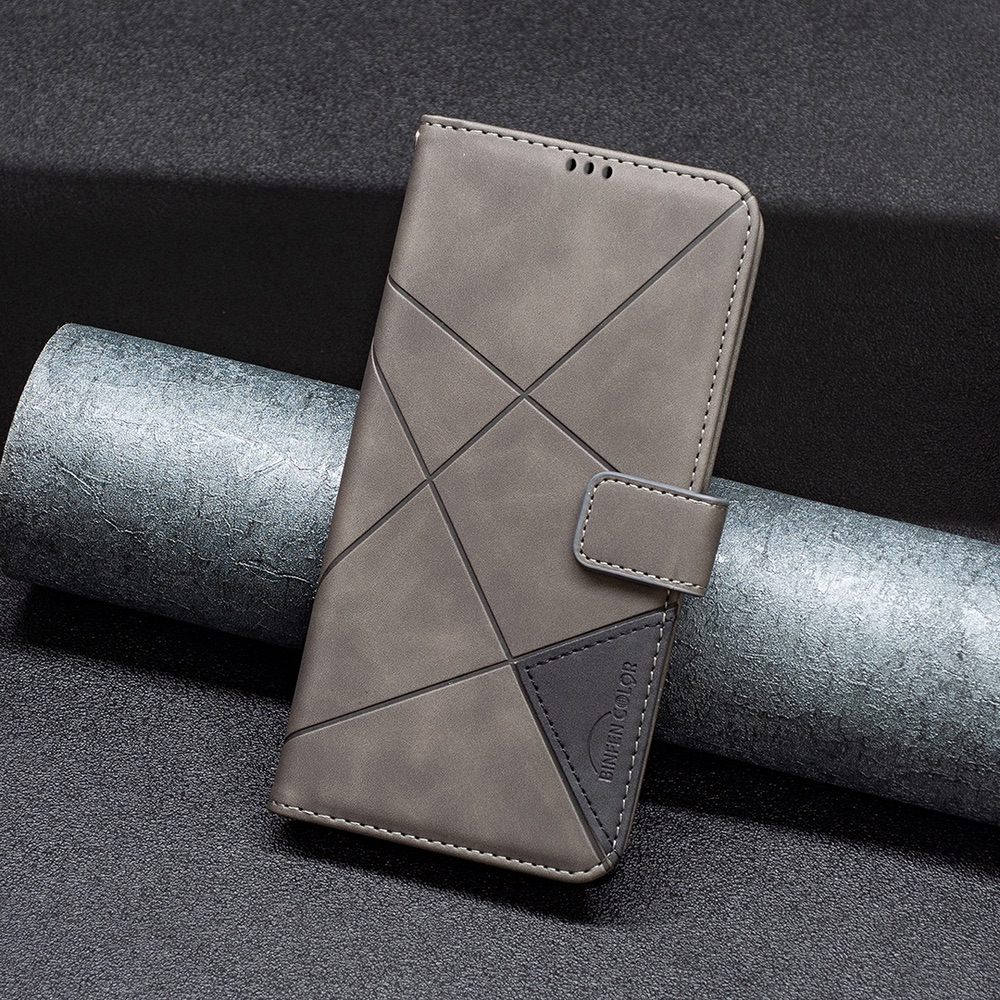 Samsung Galaxy A24 4G Case Magnetic Rhombus Texture - Grey
