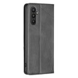 Samsung Galaxy A24 4G Case Magnetic Rhombus Texture - Black