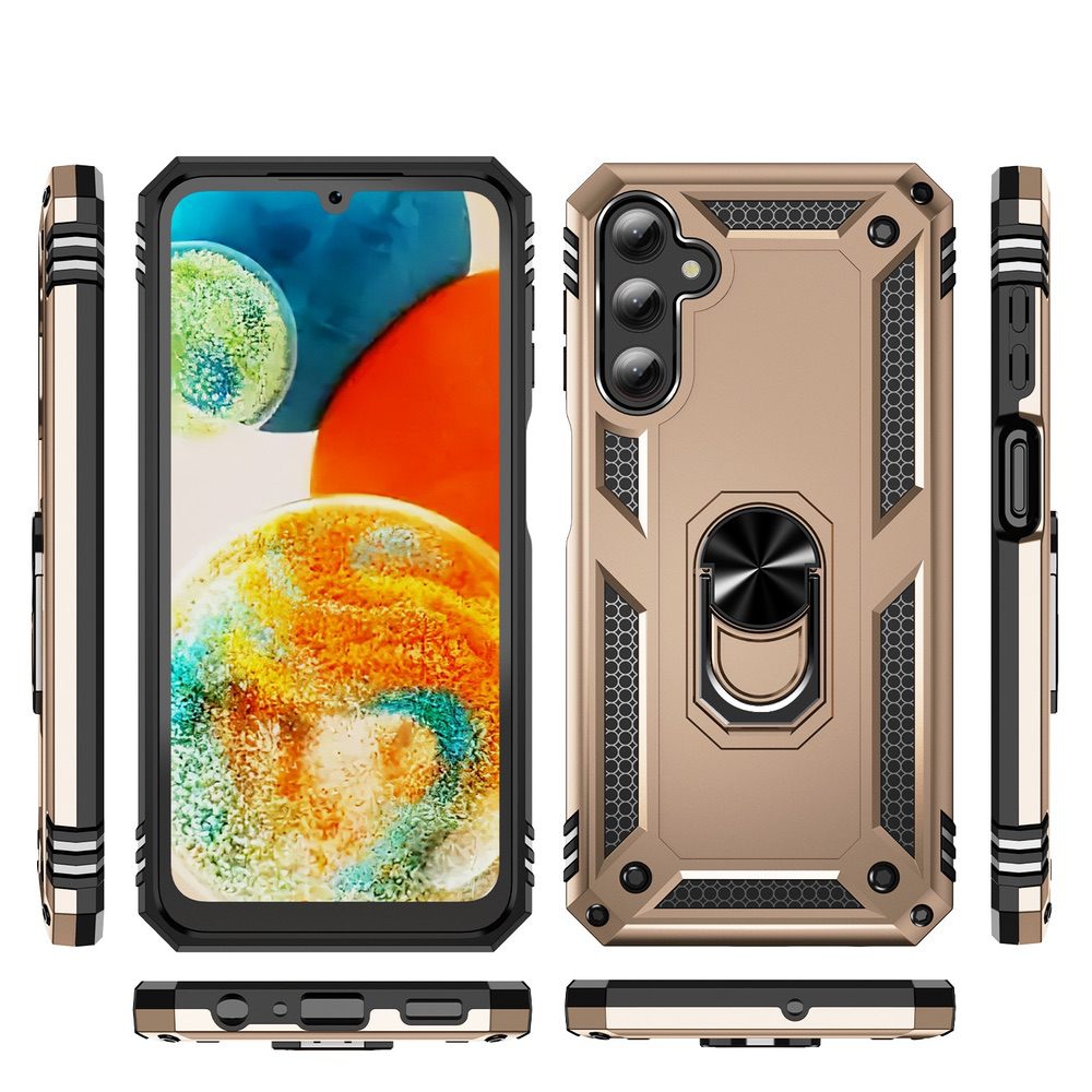 Samsung Galaxy A24 Case Tough With Camera Shield - Gold