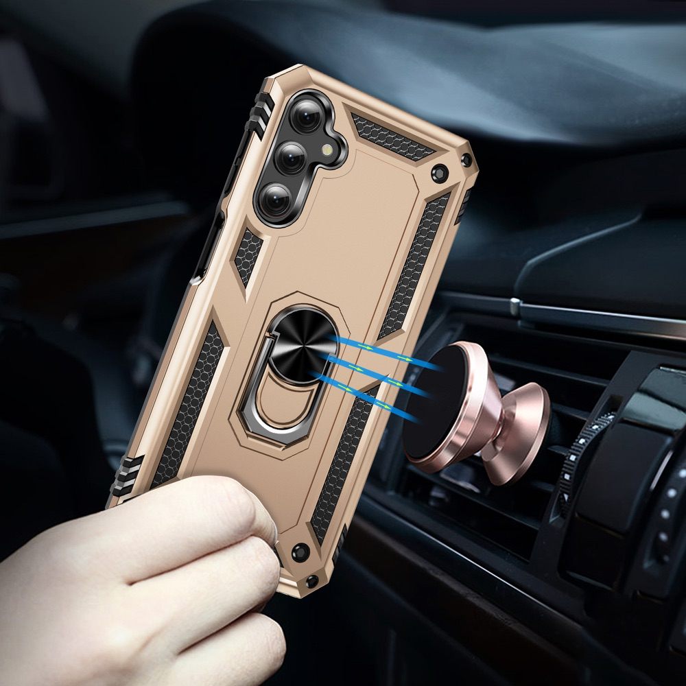 Samsung Galaxy A24 Case Tough With Camera Shield - Gold