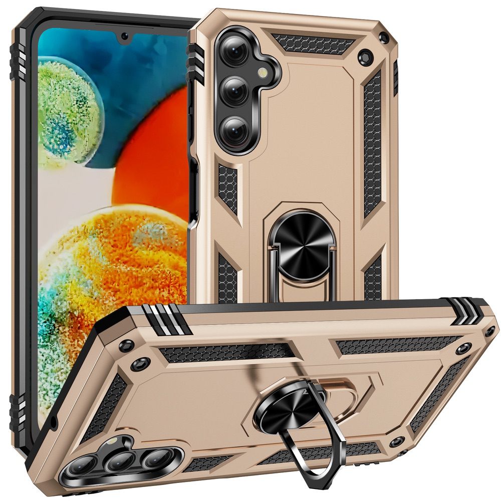 Samsung Galaxy A24 Case Tough With Camera Shield - Gold