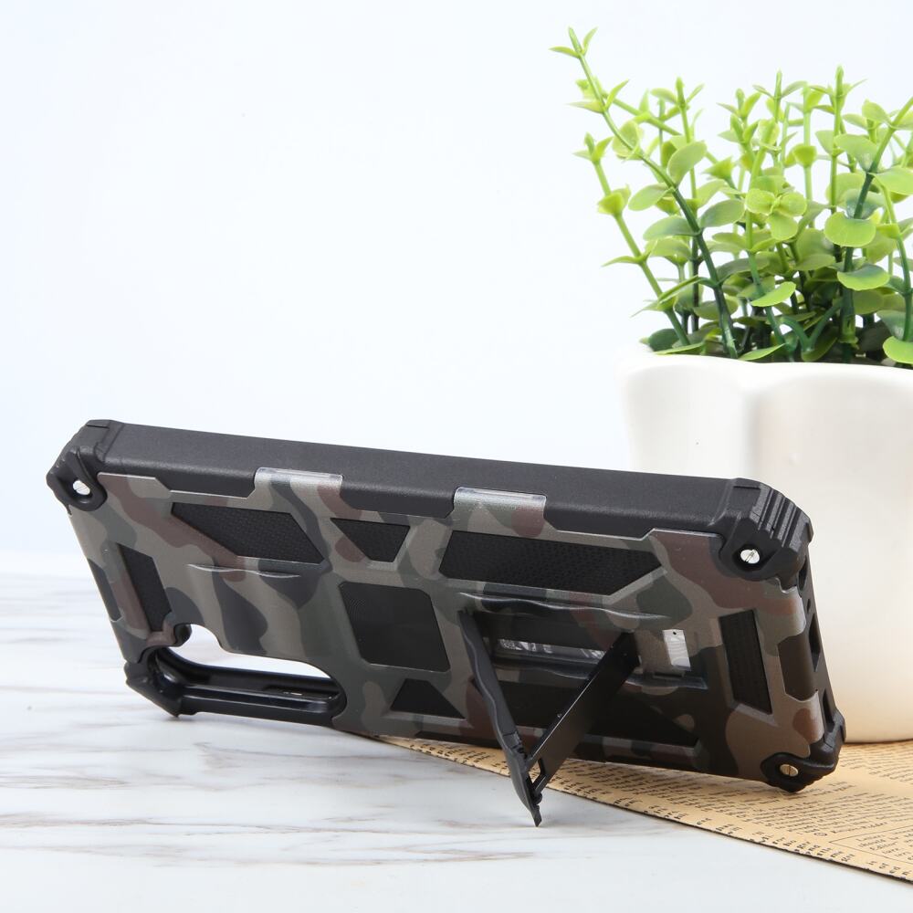 Samsung Galaxy A25 5G Case Camouflage Armor Kickstand - Army Green