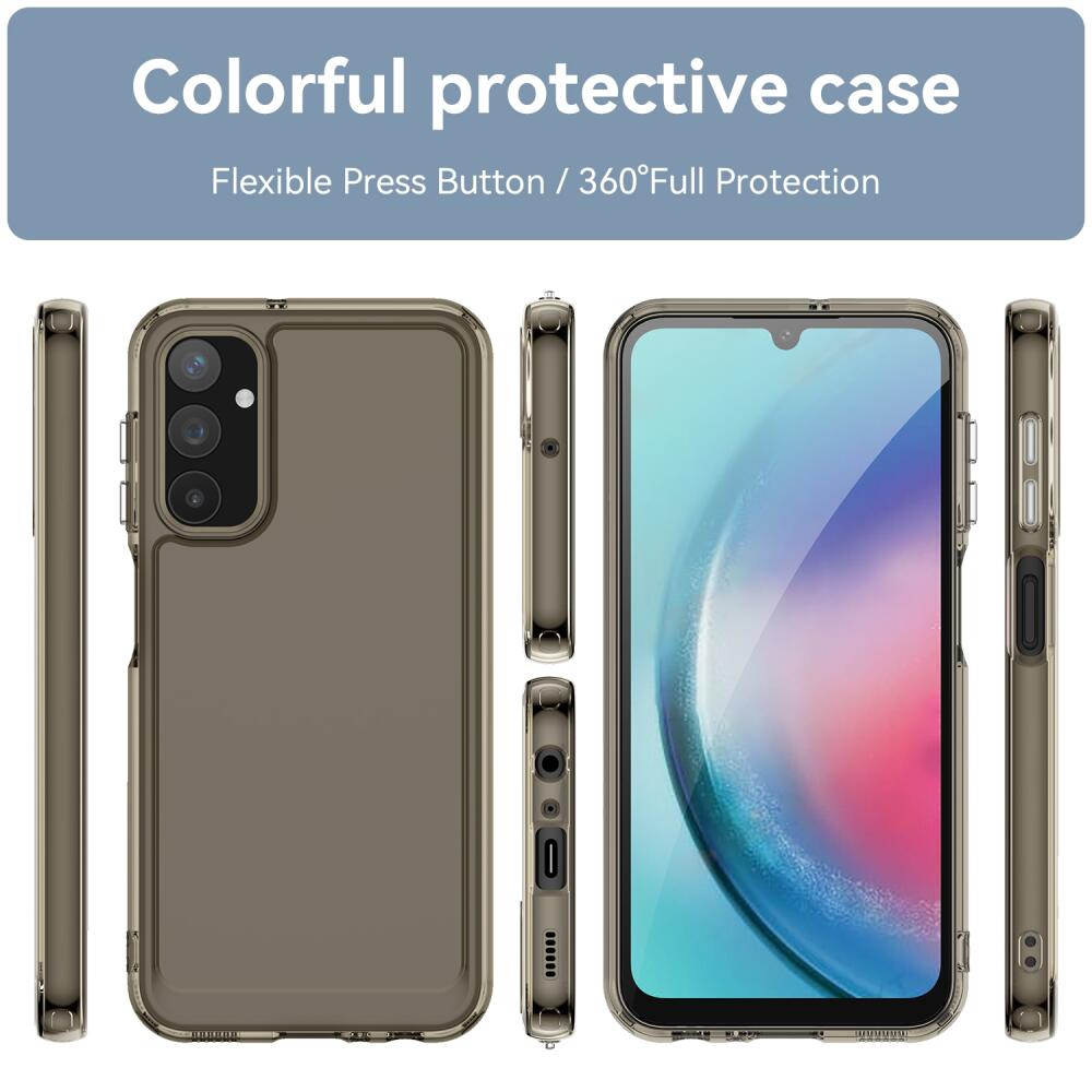 Samsung Galaxy A25 5G Case Candy Series TPU - Transparent Grey