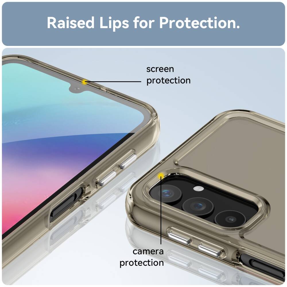 Samsung Galaxy A25 5G Case Candy Series TPU - Transparent Grey