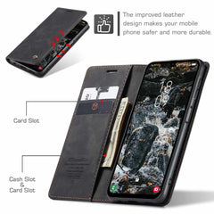 Samsung Galaxy A25 5G Case CaseMe 013 Shockproof Wallet - Black