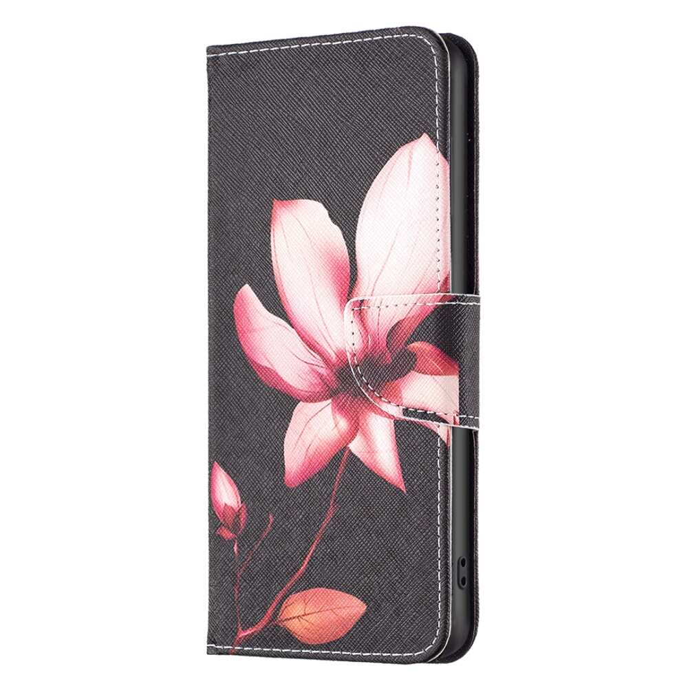 Samsung Galaxy A25 5G Case Colored Drawing Pattern - Black