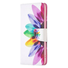 Samsung Galaxy A25 5G Case Colored Drawing Pattern - Sun Flower