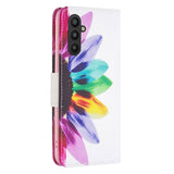 Samsung Galaxy A25 5G Case Colored Drawing Pattern - Sun Flower