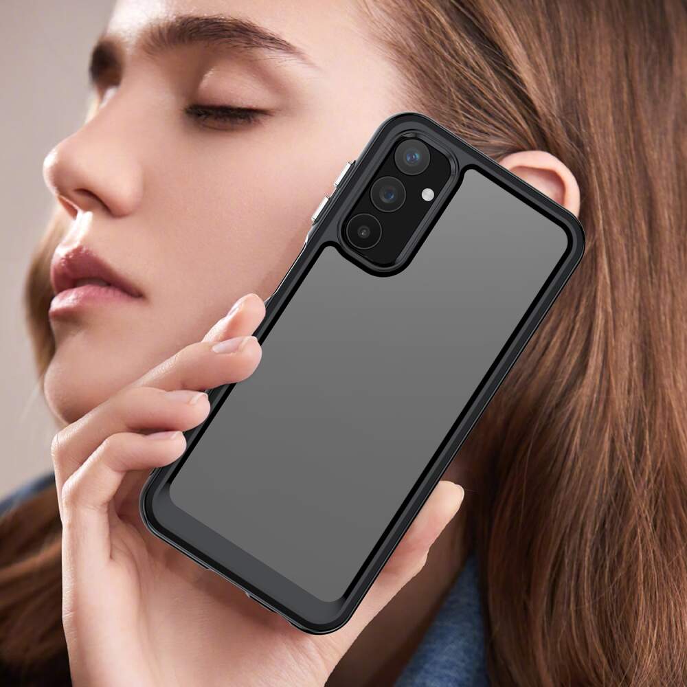 Samsung Galaxy A25 5G Case Colorful Series Acrylic - Black