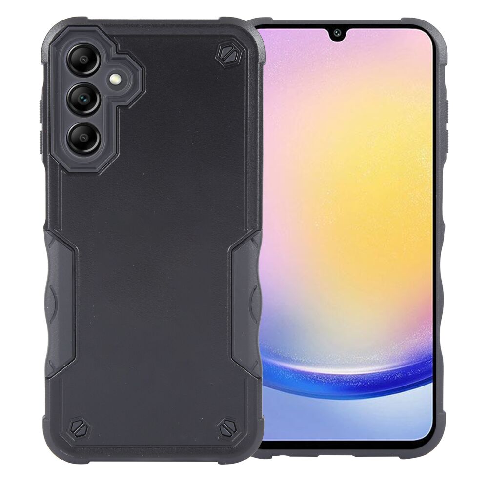 Samsung Galaxy A25 5G Case Non-slip Shockproof Armor - Black
