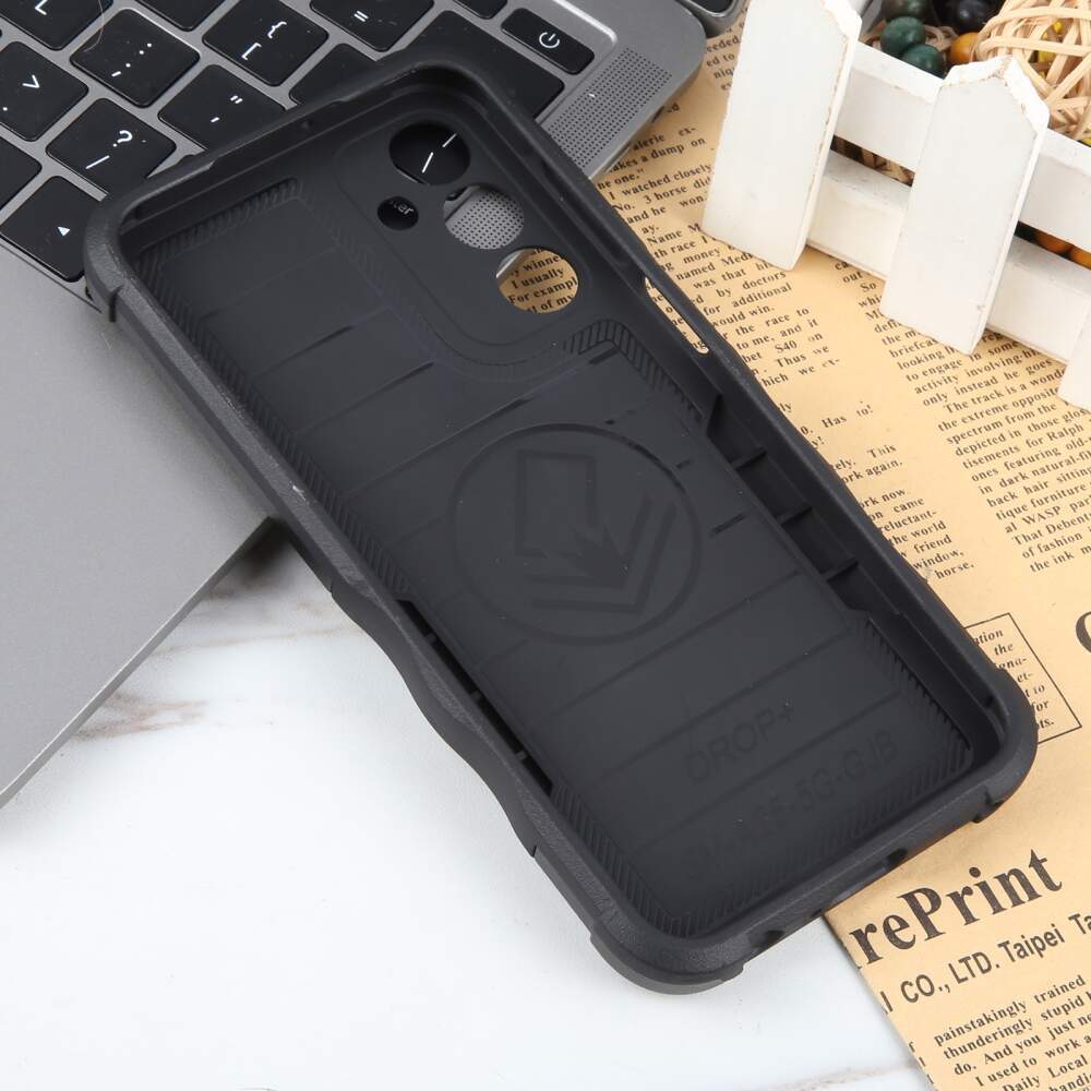 Samsung Galaxy A25 5G Case Non-slip Shockproof Armor - Black