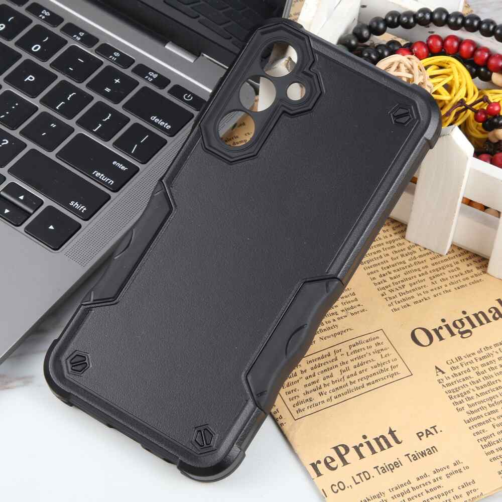 Samsung Galaxy A25 5G Case Non-slip Shockproof Armor - Black