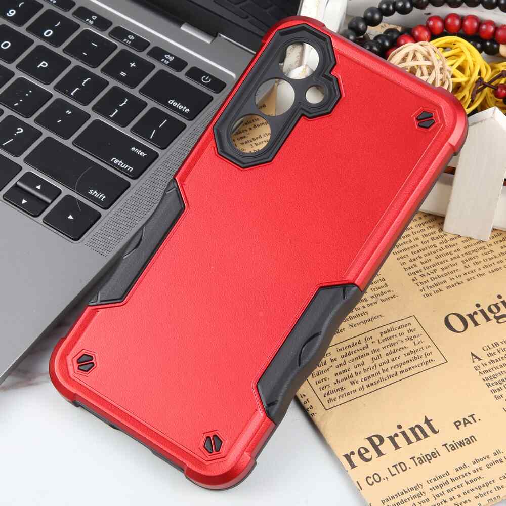 Samsung Galaxy A25 5G Case Non-slip Shockproof Armor - Red