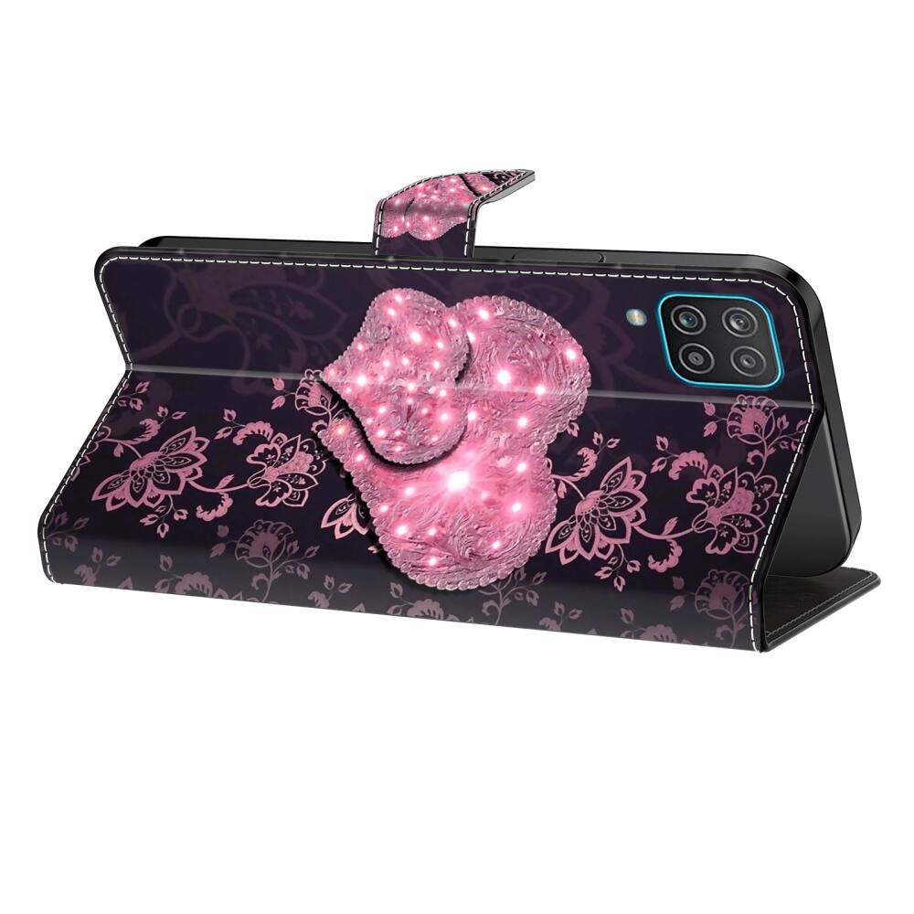 Samsung Galaxy A25 5G Case Shockproof PU Leather - Lace Love