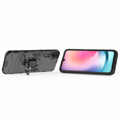 Samsung Galaxy A25 5G Case Shockproof Ring Holder - Black