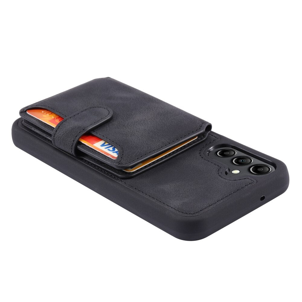 Samsung Galaxy A35 5G Case Skin Feel PU RFID Anti-theft - Black