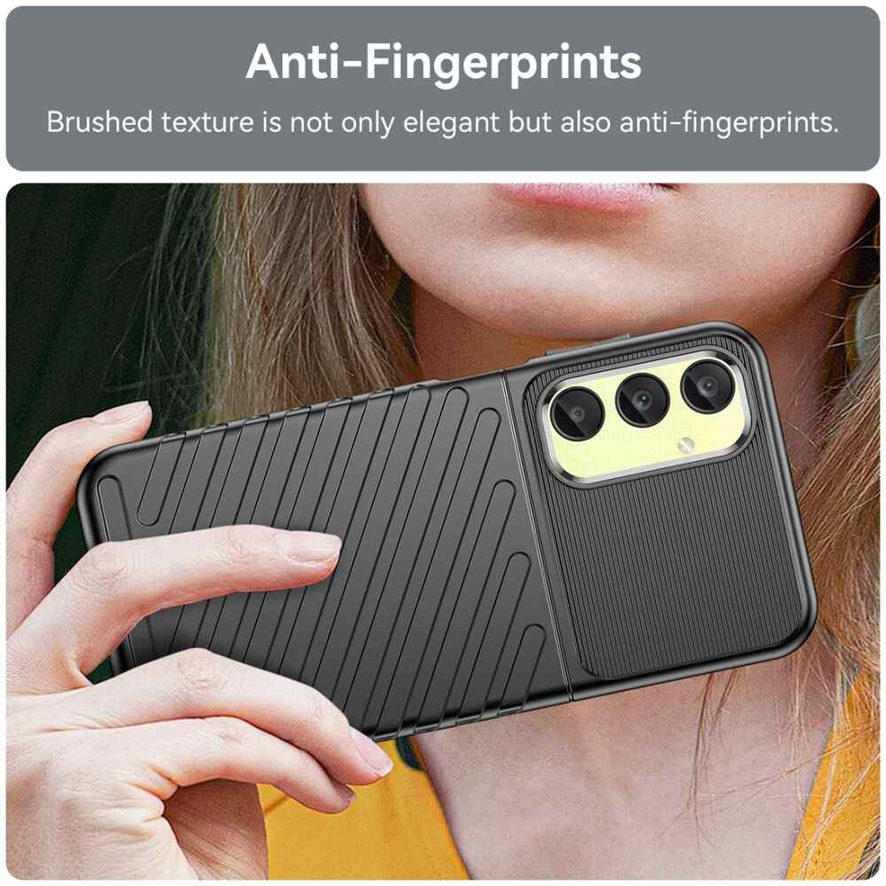 Samsung Galaxy A25 5G Case Thunderbolt Shockproof - Black