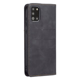 Samsung Galaxy A31 Case Made With PU Leather and TPU - Black