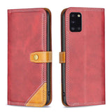 Samsung Galaxy A31 Case Made With PU Leather and TPU - Red