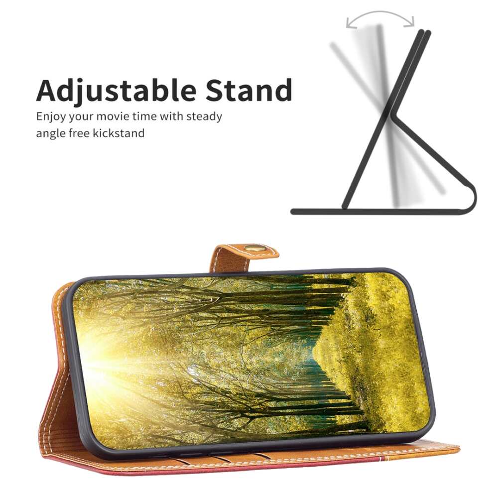 Samsung Galaxy A31 Case Made With PU Leather and TPU - Red