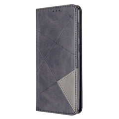 Samsung Galaxy A31 Case Magnetic Rhombus Texture - Black