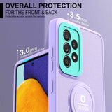 Samsung Galaxy A33 5G Case With Small Tail Holder - Purple