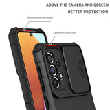 Samsung Galaxy A33 5G Case With Stereoscopic Holder - Black