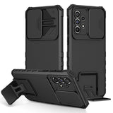 Samsung Galaxy A33 5G Case With Stereoscopic Holder - Black