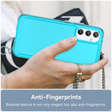 Samsung Galaxy A34 5G Case Candy Series Shockproof Transparent Blue