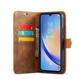 Samsung Galaxy A34 5G Case DG.MING Flip Detachable Magnetic - Brown