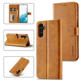 Samsung Galaxy A34 5G Case LC.IMEEKE Calf Texture - Brown