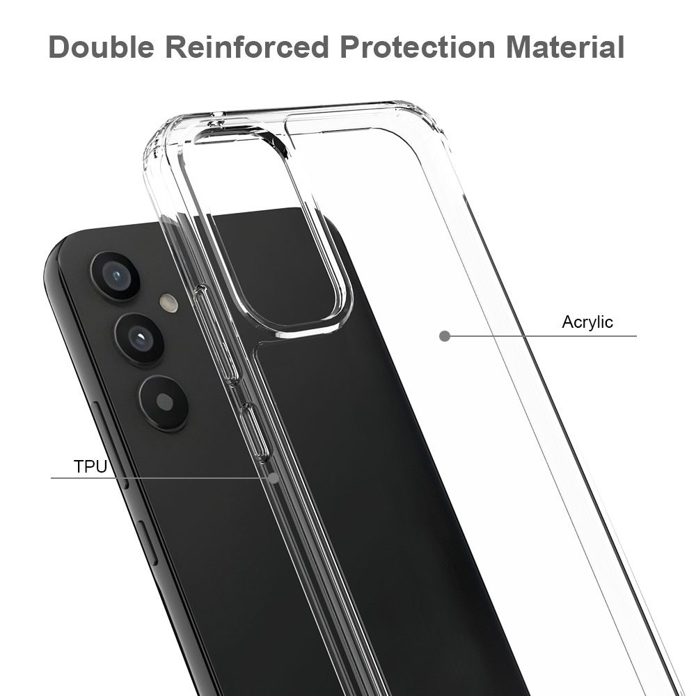 Samsung Galaxy A34 5G Case Shockproof Protective - Transparent