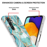 Samsung Galaxy A34 5G Case Splicing Marble Design IMD TPU
