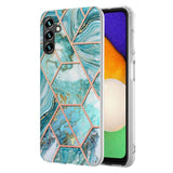 Samsung Galaxy A34 5G Case Splicing Marble Design IMD TPU