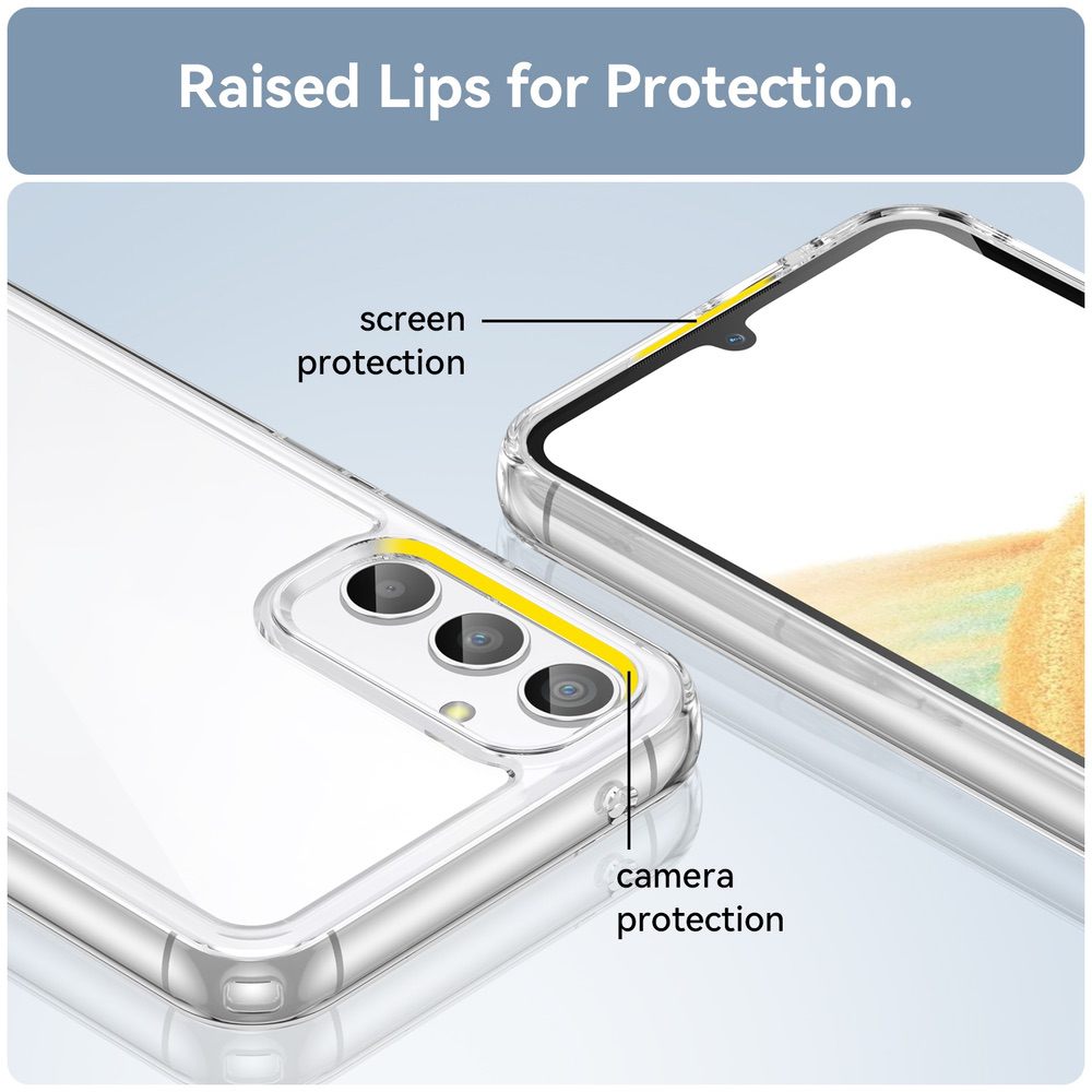 Samsung Galaxy A34 5G Case stylish and unobtrusive look - Clear