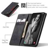 Samsung Galaxy A35 5G Case CaseMe 013 PU Leather Wallet - Black