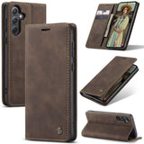 Samsung Galaxy A35 5G Case CaseMe 013 PU Leather Wallet - Coffee