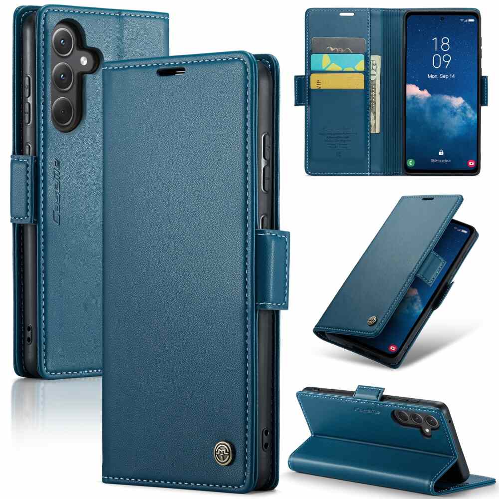 Samsung Galaxy A35 5G Case CaseMe 023 RFID Anti-theft - Blue