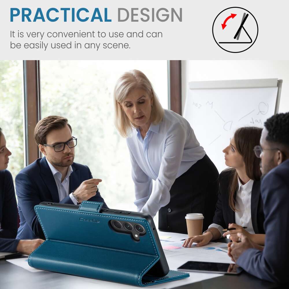 Samsung Galaxy A35 5G Case CaseMe 023 RFID Anti-theft - Blue