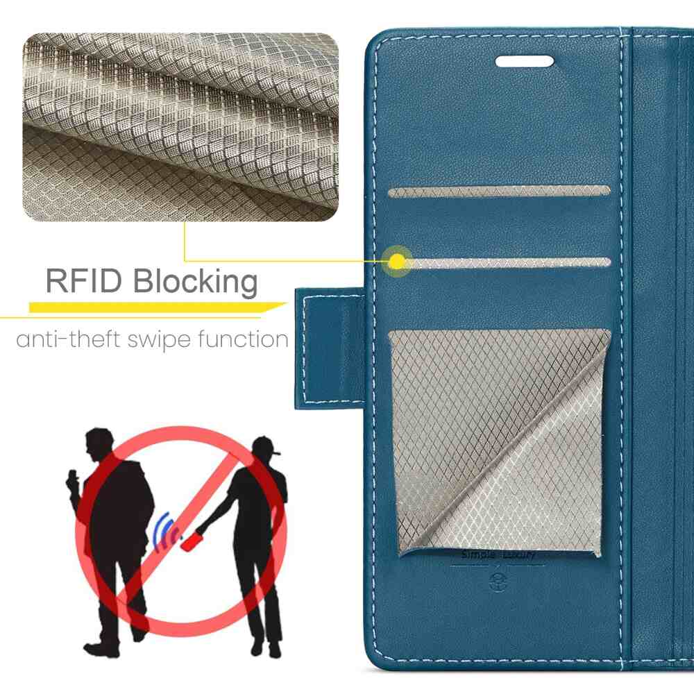 Samsung Galaxy A35 5G Case CaseMe 023 RFID Anti-theft - Blue