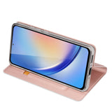 Samsung Galaxy A35 5G Case DUX DUCIS Skin Pro Wallet - Rose Gold