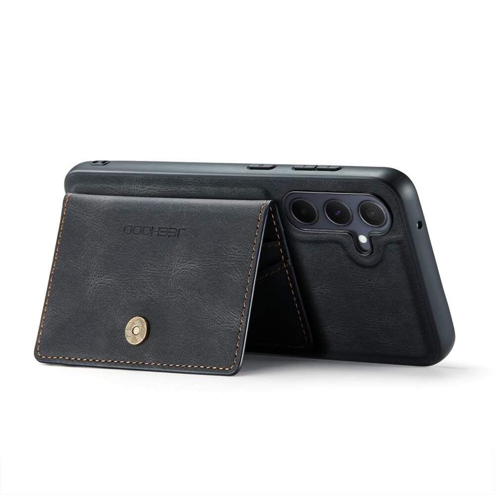 Samsung Galaxy A35 5G Case With Detachable Magnetic Wallet - Black