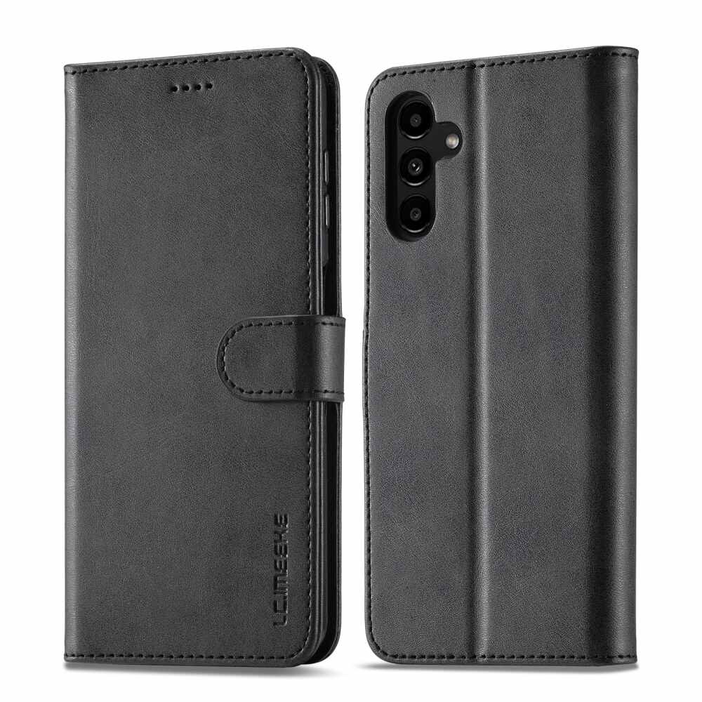 Samsung Galaxy A35 5G Case LC.IMEEKE Calf Texture - Black