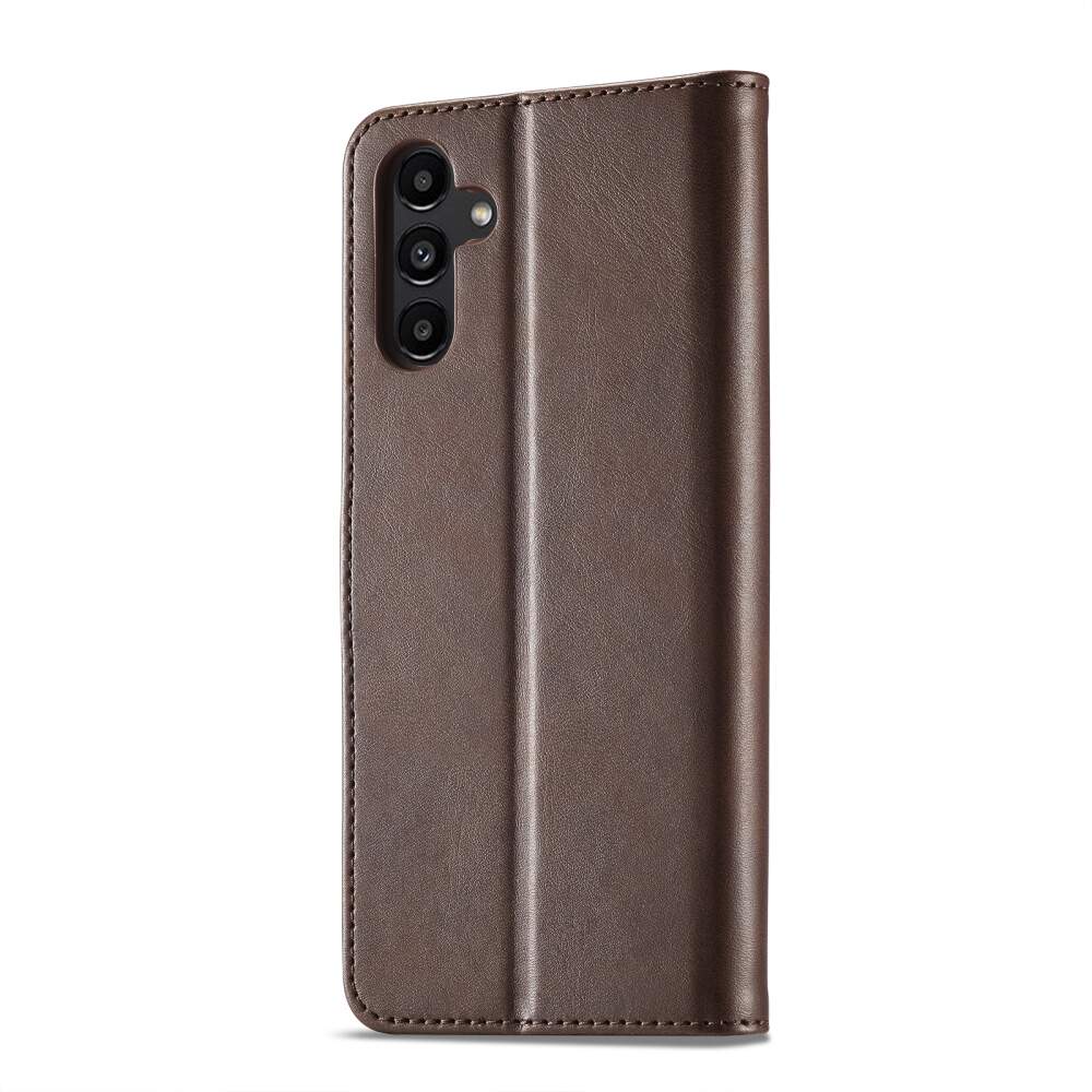 Samsung Galaxy A35 5G Case LC.IMEEKE Calf Texture - Coffee