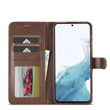 Samsung Galaxy A35 5G Case LC.IMEEKE Calf Texture - Coffee
