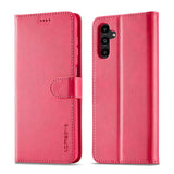 Samsung Galaxy A35 5G Case LC.IMEEKE PU Leather - Red