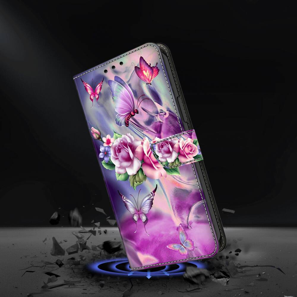 Samsung Galaxy A35 5G Case Protective PU Leather - Butterfly
